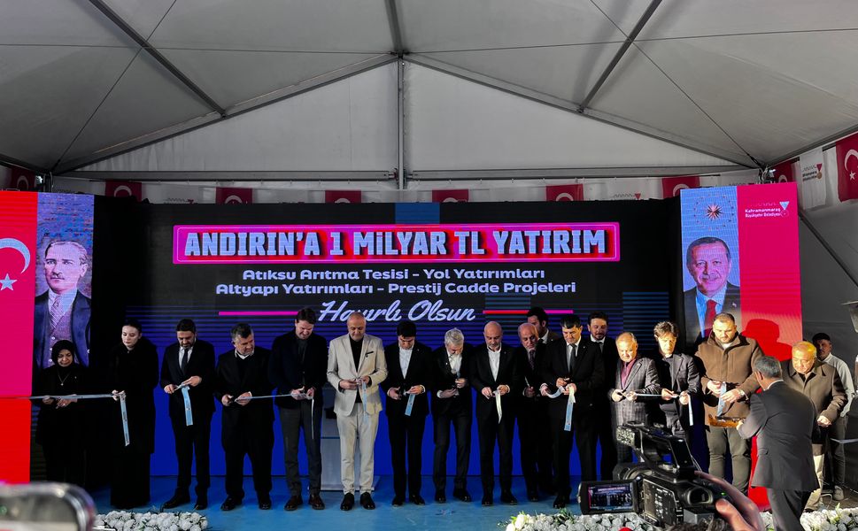 Andırın’da Dev Yatırım Hamlesi: 1 Milyar TL’lik Projeler Hizmete Açıldı