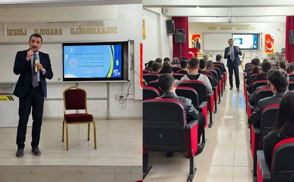 Kahramanmaraş'ta Öğrencilere Özel Zaman Yönetimi Söyleşisi