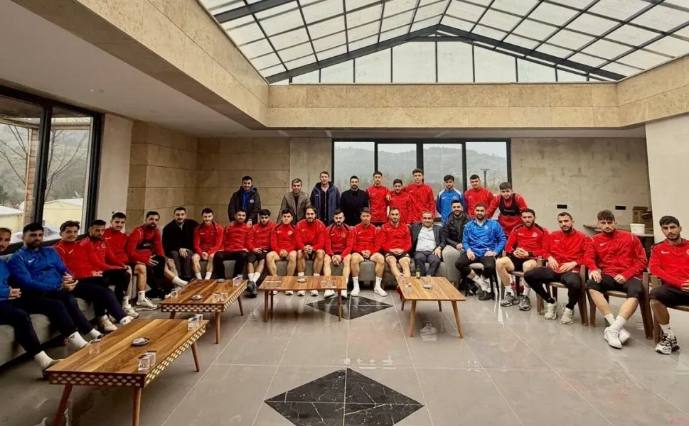 Kahramanmaraş İstiklalspor’da bayramlaşma töreni