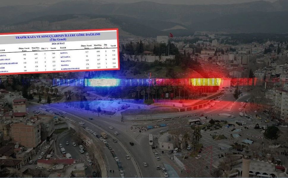 Kahramanmaraş Trafik Kazası Bilançosu Açıklandı: Şubat Ayında Korkutan Rakamlar!