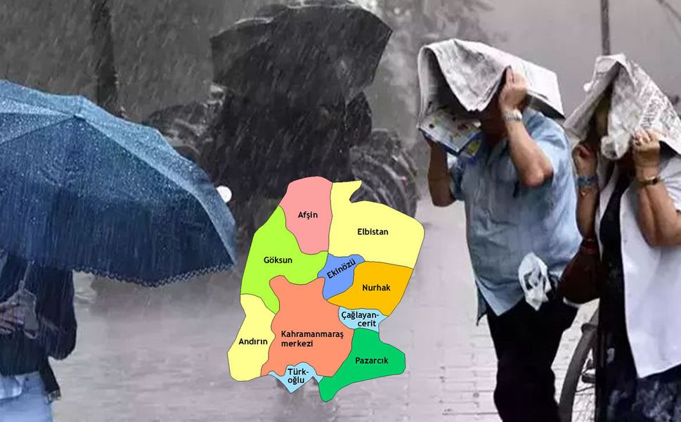 Kahramanmaraş ve İlçeleri İçin 5 Günlük Kritik Rapor: Cumartesi Gününe Dikkat!