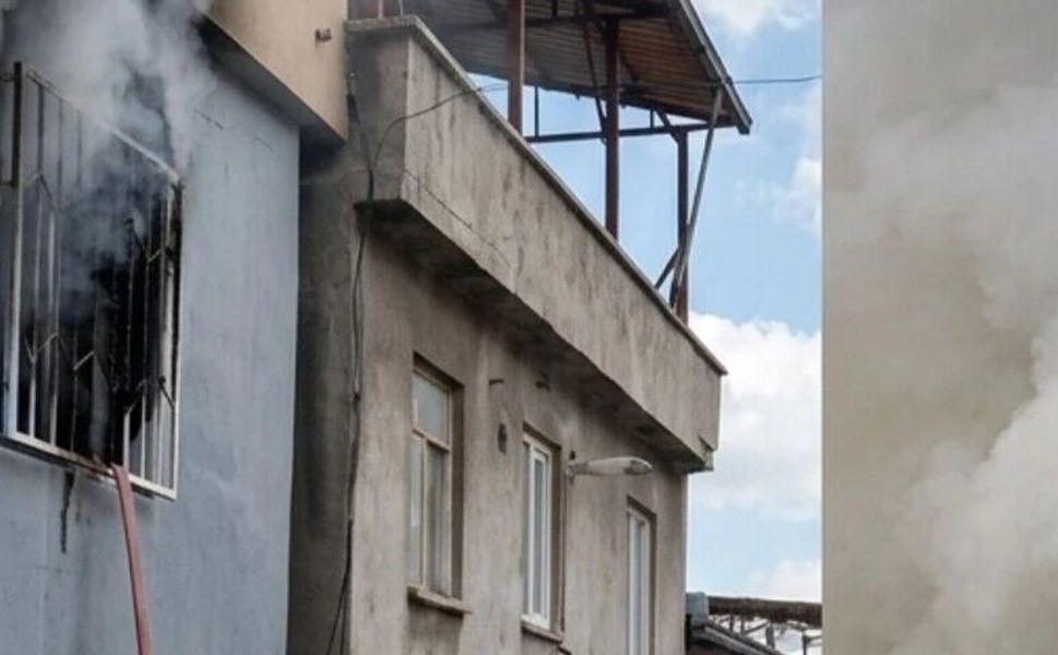 Kahramanmaraş Ertuğrul Gazi Mahallesi'nde Yangın Paniği