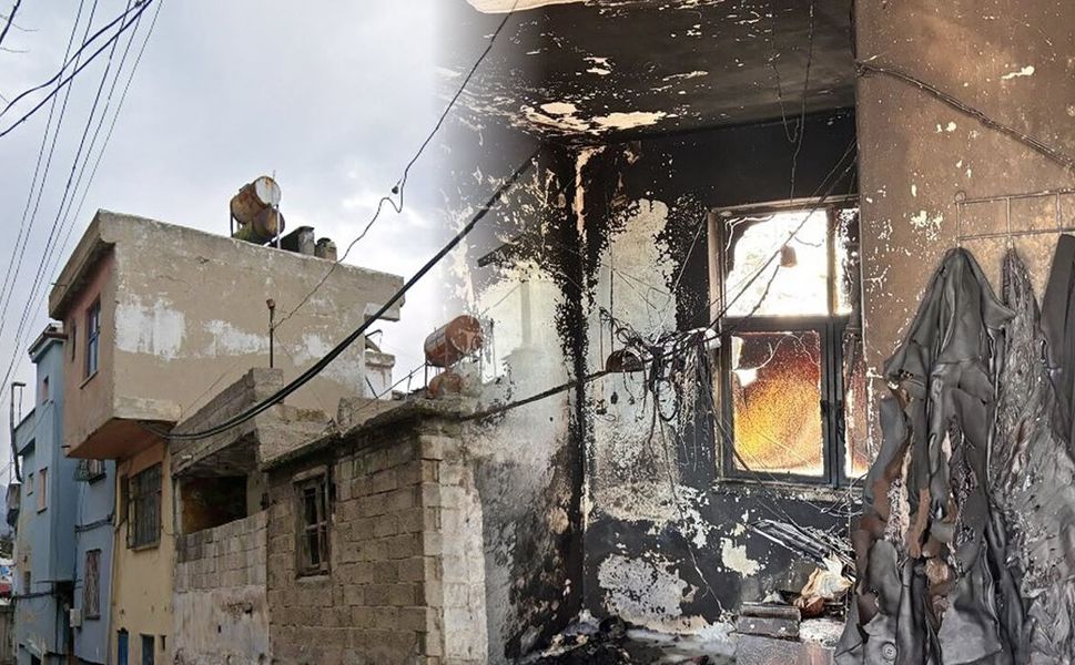 Kahramanmaraş'ta acı ölüm! Evde alevler içinde can verdi