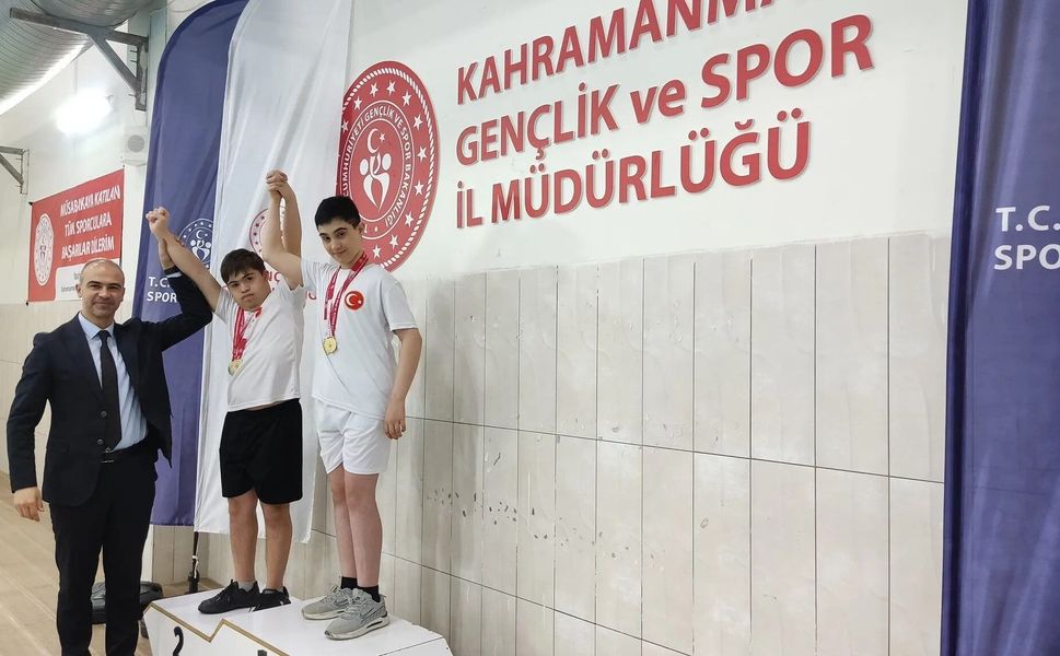 Kahramanmaraş'ta Özel Sporcular Yüzme İl Seçmeleri Yapıldı