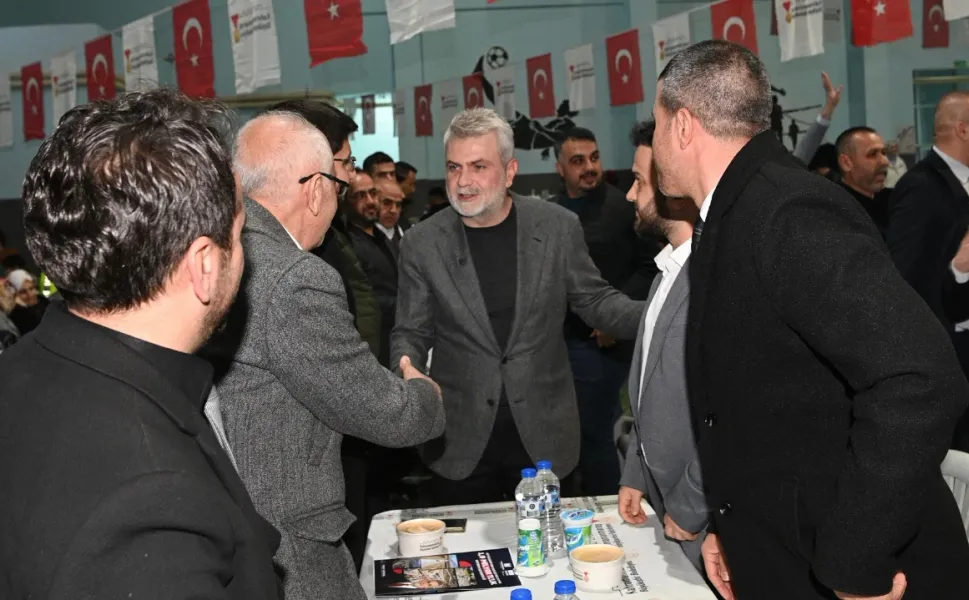 Kahramanmaraş Büyükşehir Belediyesi Ekinözü'nde İftar Verdi