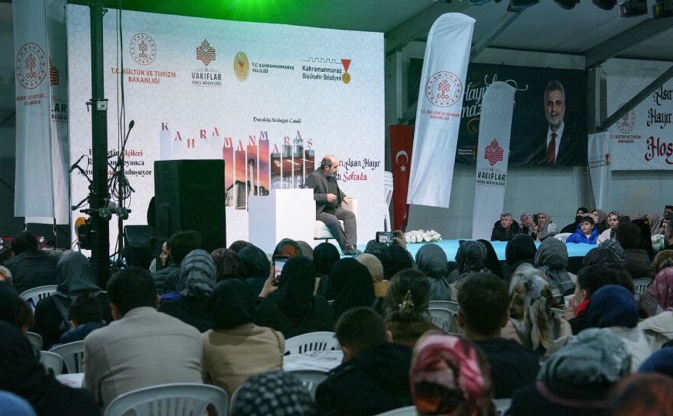 Ömer Demirbağ Kahramanmaraş Ramazan Etkinliklerinde: "Ramazan Bir Diriliş Mevsimidir"