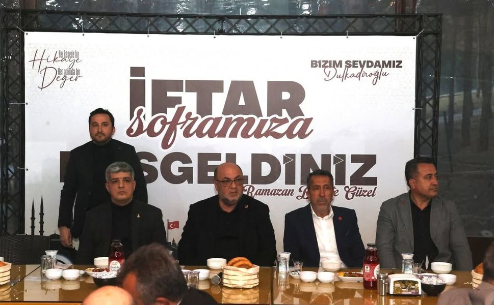 Yeniden Refah Partisi Dulkadiroğlu iftarında bir araya geldi