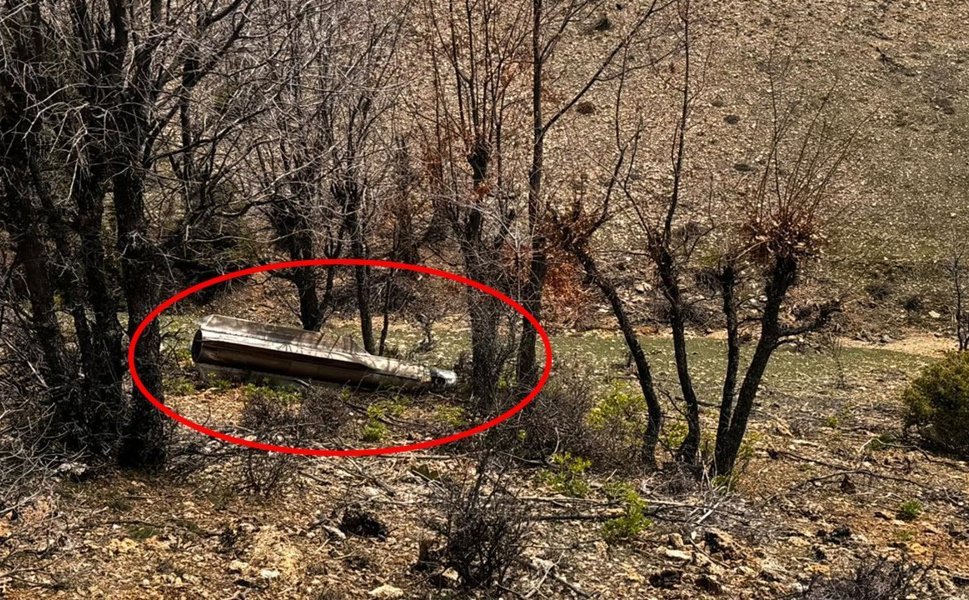 Kahramanmaraş'a bir füze daha düştü! Çoban buldu
