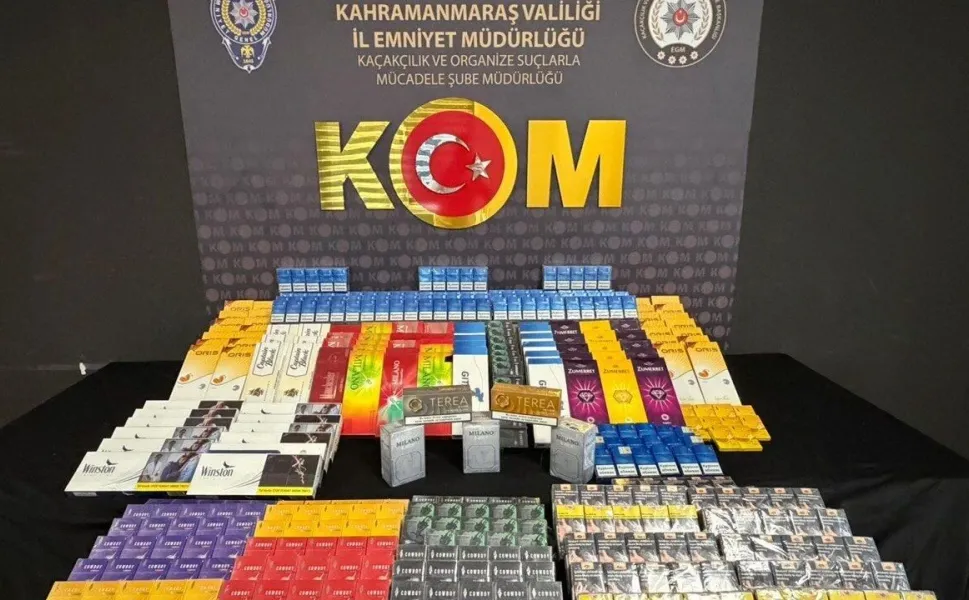 Kahramanmaraş'ta kaçakçıların "hattı" kesildi!