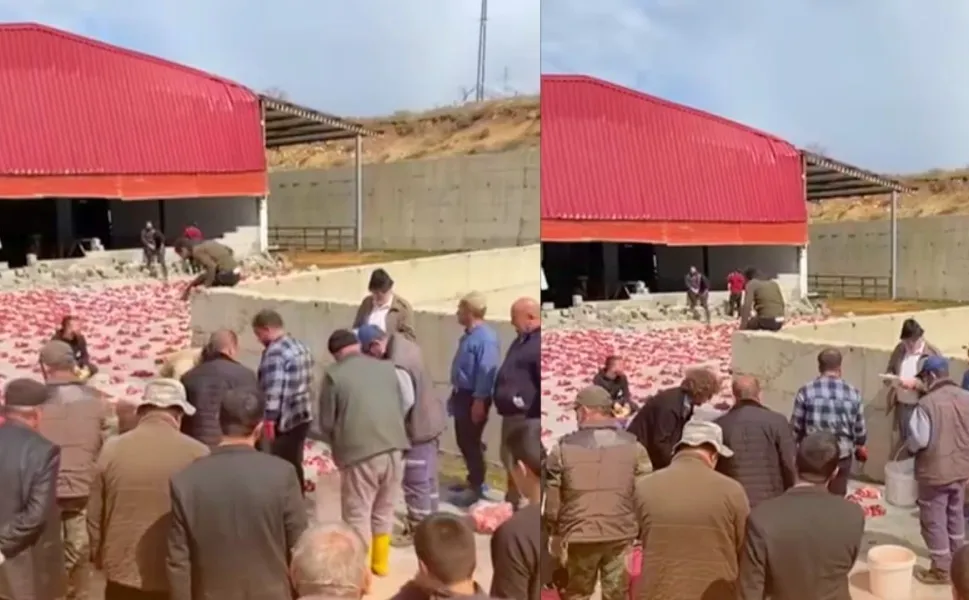 Kahramanmaraş Küçüksu Köyü Hayrat Geleneği: İmece Usulü Kurban Kesimi