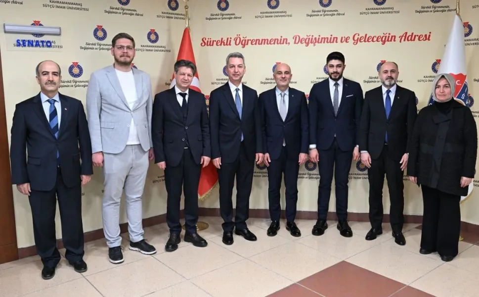 KSÜ’de Yeni Dönem: AK Parti Heyetinden Rektör Okumuş’a Hayırlı Olsun Ziyareti