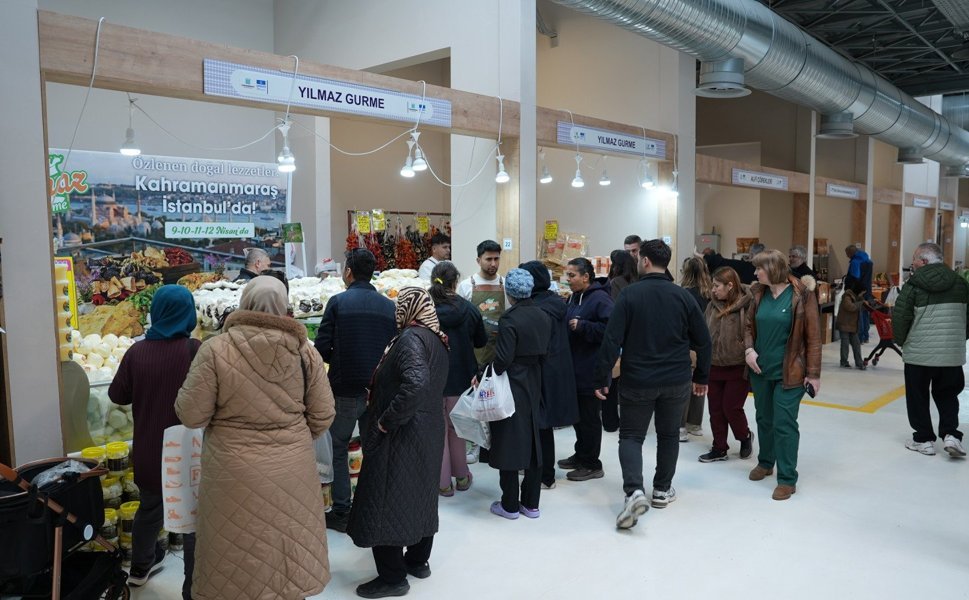Kahramanmaraş Lezzetleri İstanbul’da: Yoğun İlgi Görüyor