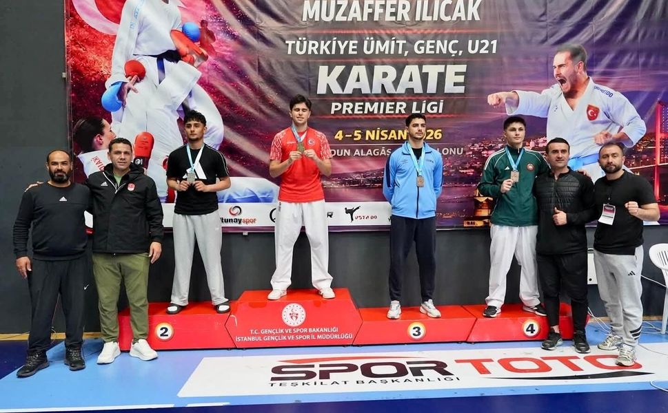 Kahramanmaraşlı Karateci Hüseyin Temiz Türkiye ikincisi oldu