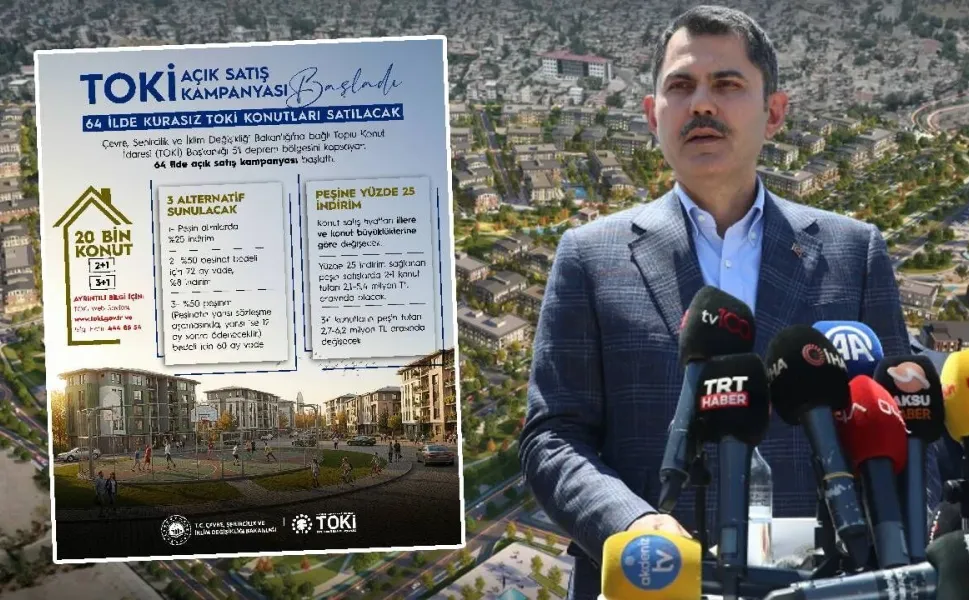 Kahramanmaraş'ta TOKİ satışları başlıyor! Kira fiyatlarını düşürecek gelişme!
