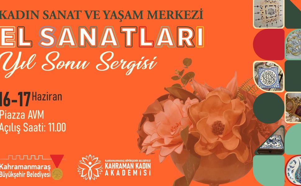 Büyükşehir Belediyesi Kursiyerlerinden Büyük Sergi