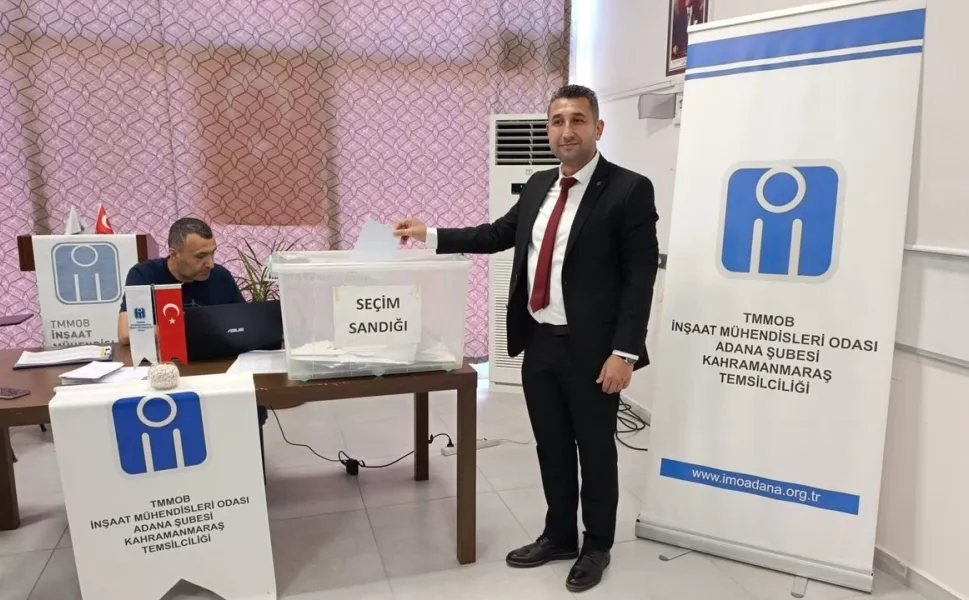 TMMOB İnşaat Mühendisleri Odası'nda güven tazeledi: Uygar Gündeşli yeniden başkan!