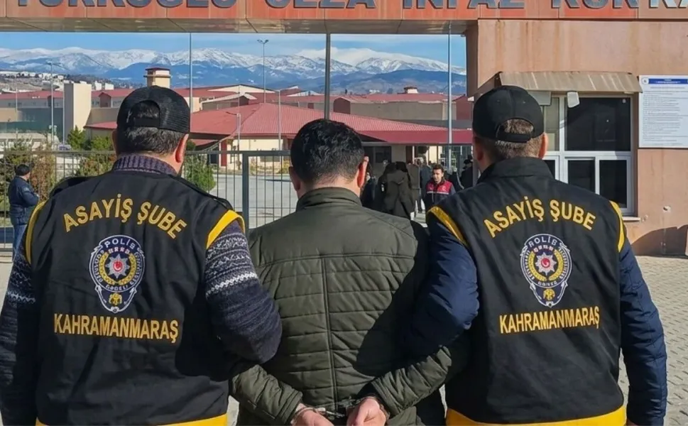 31 yıl cezası vardı, yakalandı! Kahramanmaraş polisi enselendi!