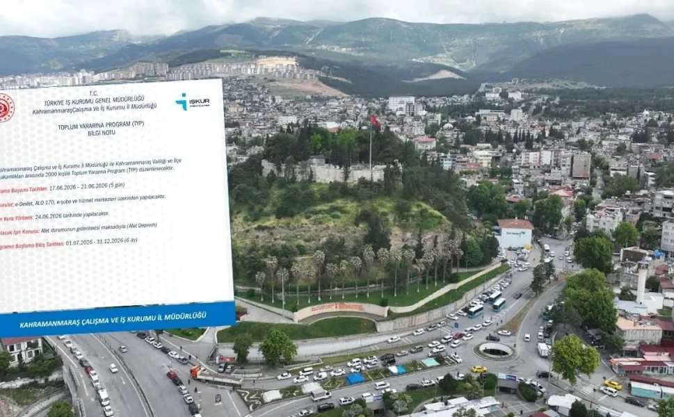 Kahramanmaraş'ta tam 2 bin kişi işe alınacak! Başvurular bugün başladı