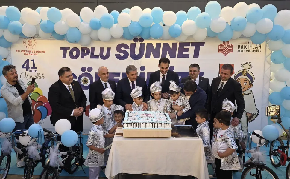 Vakıflar Genel Müdürlüğü’nden Kahramanmaraş’ta Sünnet Şöleni