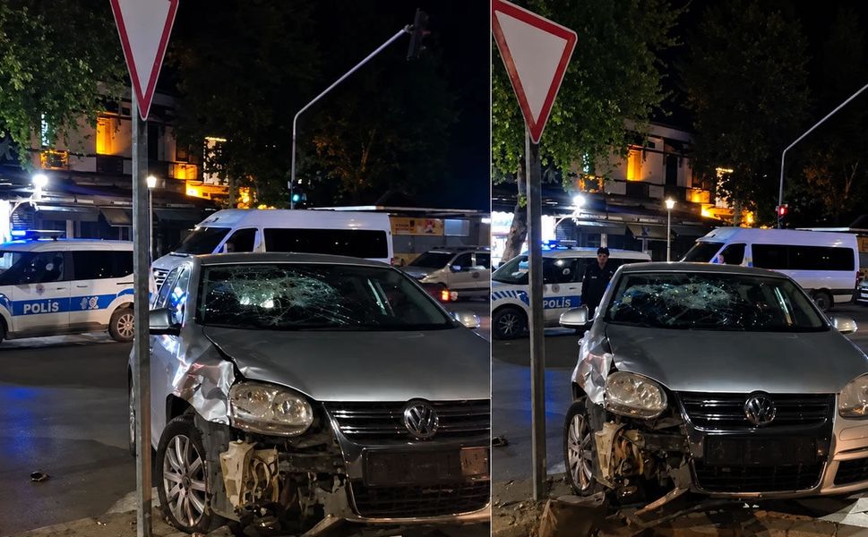 Kahramanmaraş'ta otomobil ile elektrikli bisiklet birbirine girdi: Yaralılar var