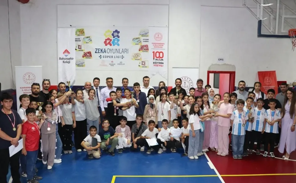 Kahramanmaraş’ta Zeka Oyunları Heyecanı: İl Ligi Finalinde Şampiyonlar Belli Oldu