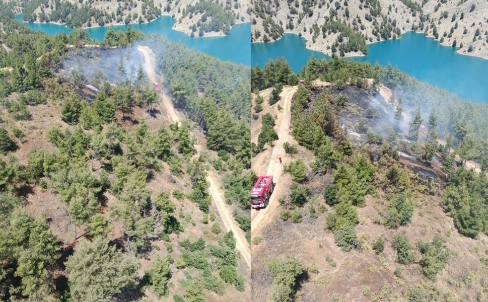 Alevler ormanı sardı! Kahramanmaraş'ta ekipler teyakkuza geçti