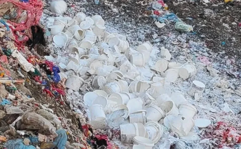 Kahramanmaraş'ta yüzlerce kilo yoğurt imha edildi!