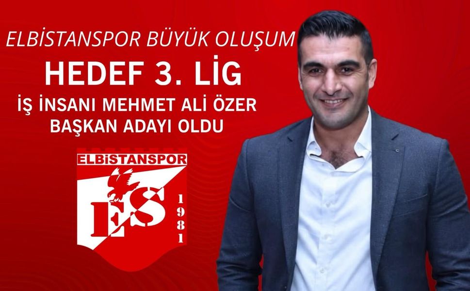 Elbistanspor’da Özer Dönemi Başlıyor: "Hedef Yeniden Profesyonel Lig!"