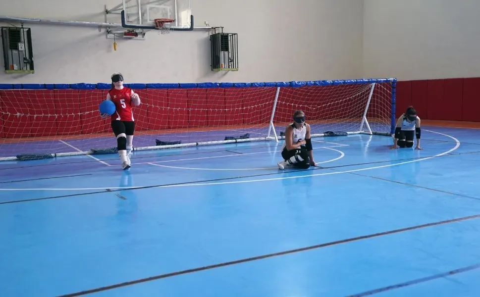 Kahramanmaraş'ın sultanları Goalball Avrupa Şampiyonlar Ligi'nde şampiyonluk için ter döküyor