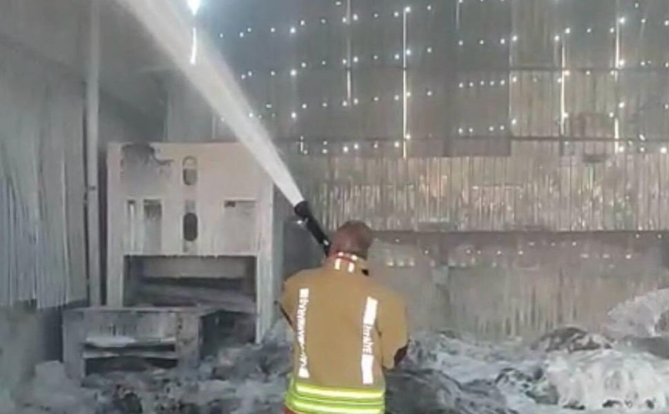 Kahramanmaraş’ta Fabrika Yangını! İtfaiye Zamanla Yarıştı