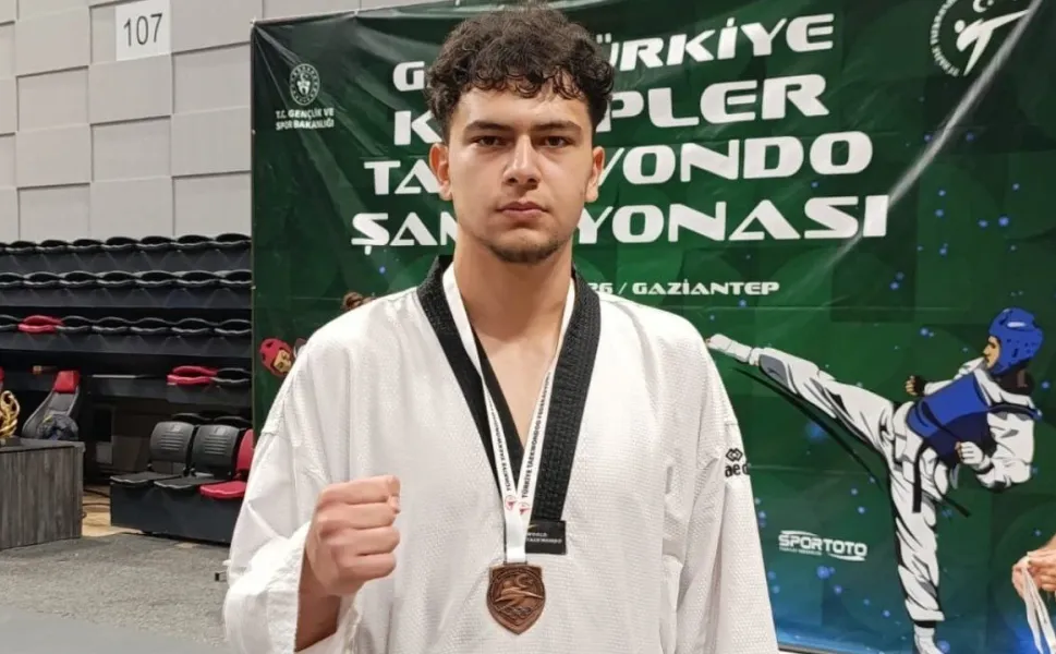Kahramanmaraşlı Taekwondocu Efe Doğan Bronz Madalya Kazandı