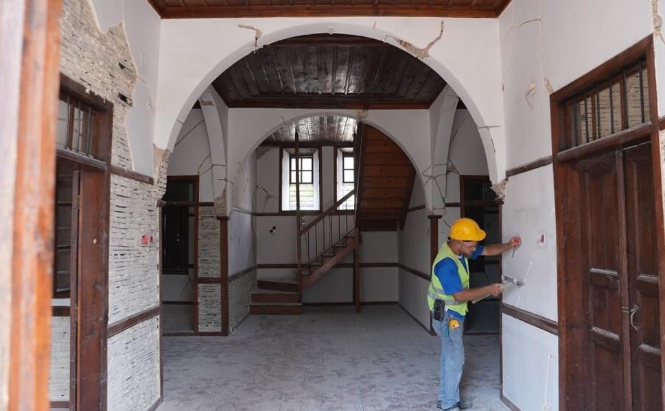 Kahramanmaraş'ta Asırlık Kocabaş Konağı Restore Ediliyor