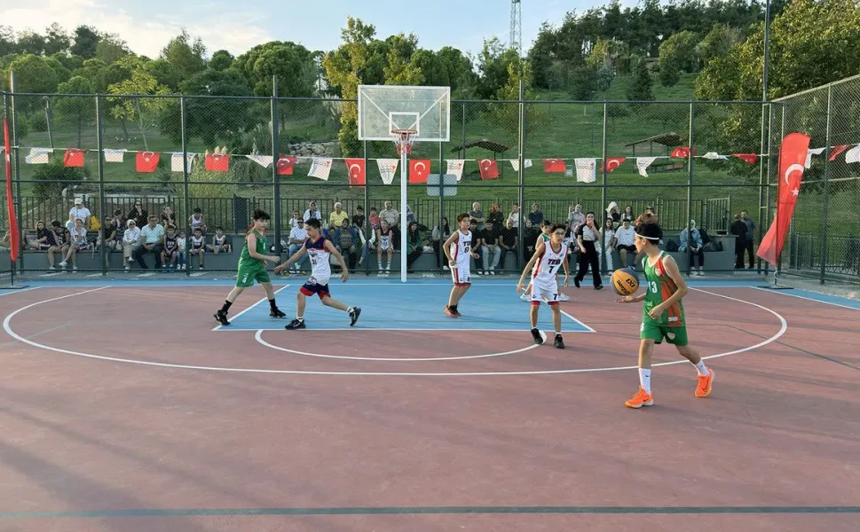 Kahramanmaraş’ta 3x3 Sokak Basketbolu Turnuvası Heyecanı