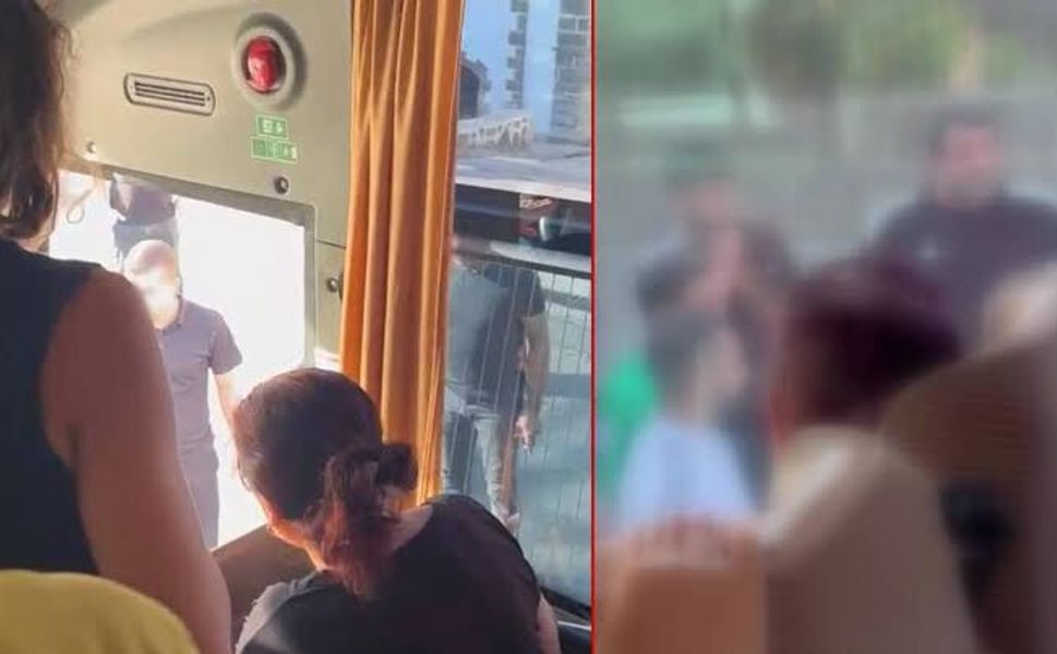 Diyarbakır'da Sağlık Personeli Servisine Saldırı Anı
