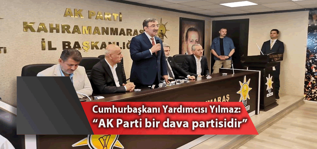 Cevdet Yılmaz: "AK Parti bir dava partisidir"