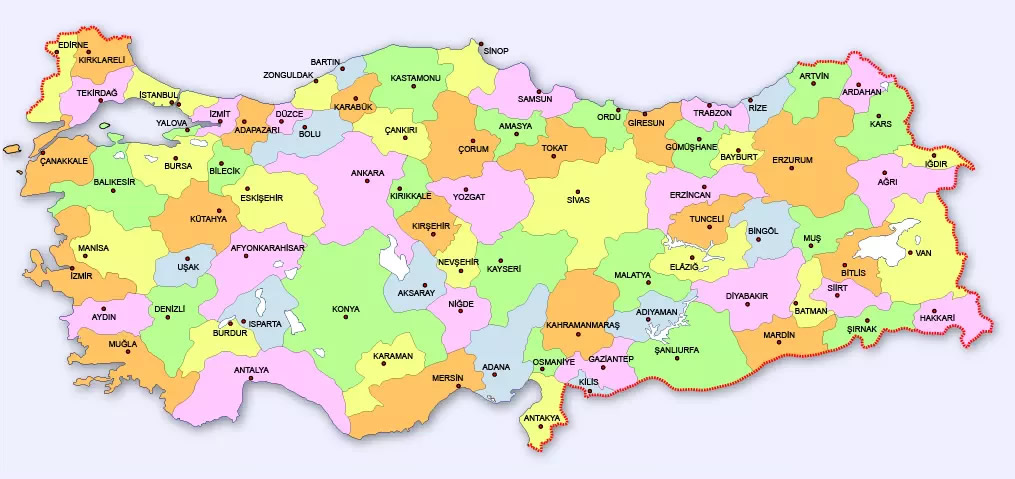 turkiye-haritasi-81-sehir