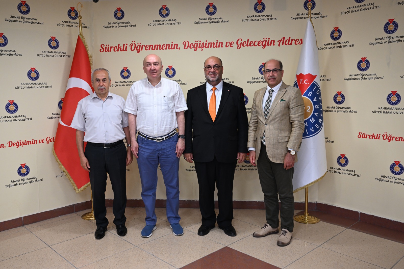 Dulkadiroğlu Belediye Başkanı Akpınar, Rektör Yasım’ı Ziyaret Etti (1)