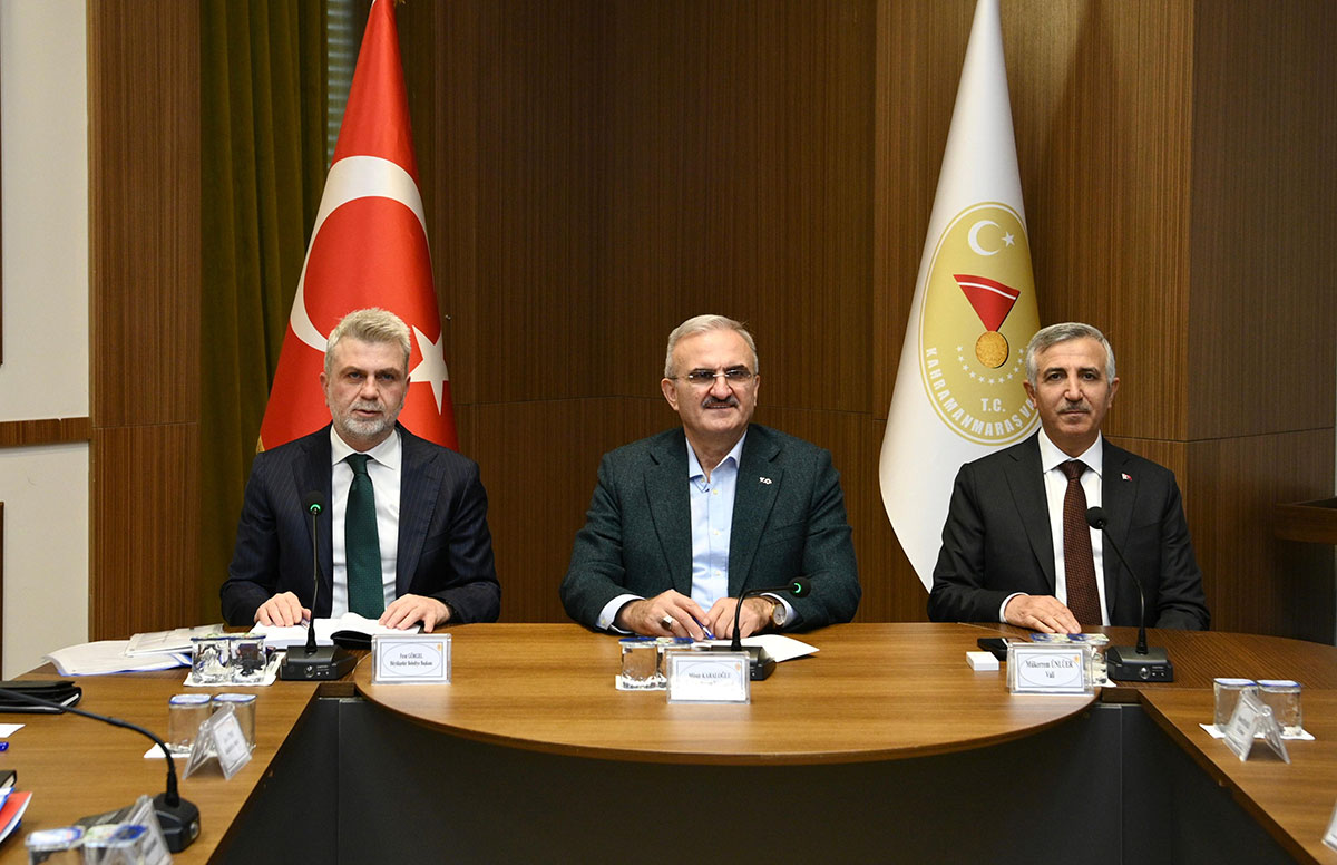 Yeni Kahramanmarasin Insasi Ile Ilgili Onemli Toplanti 1