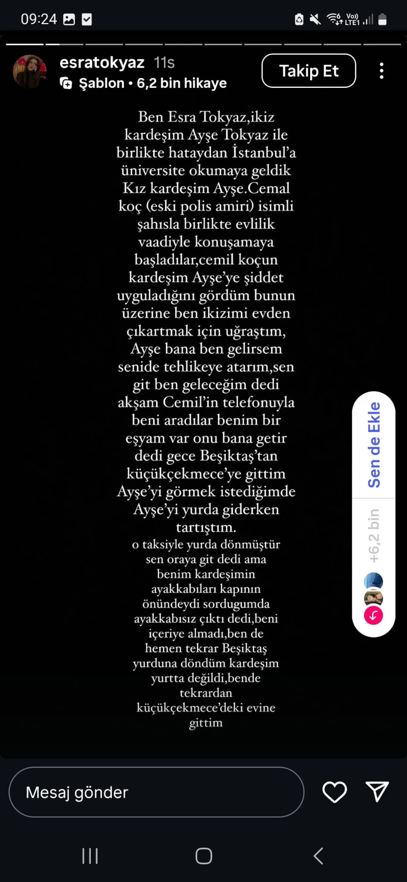 Esra Tokyaz Paylasimi 1