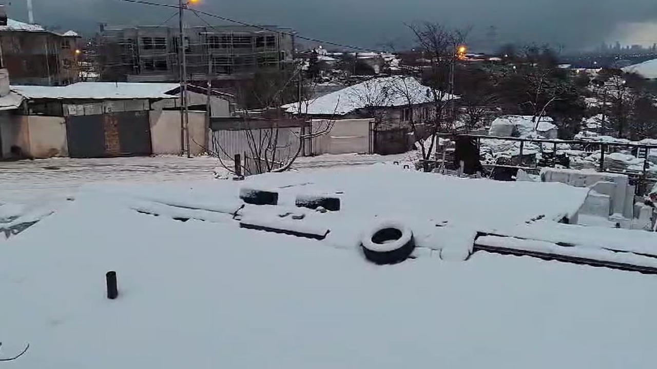 Sultangazi Kar Yagisi