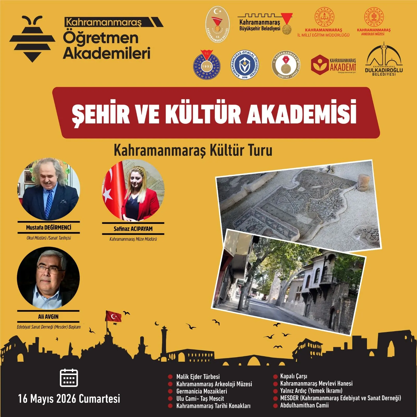 Kahramanmaras Ogretmen Akademilerinden Dev Gezi Programi