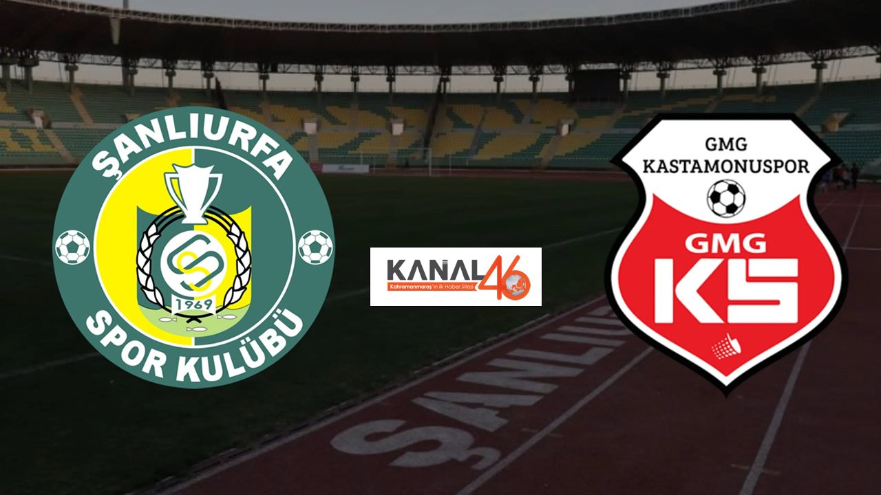 Şanlıurfaspor – Kastamonuspor maçı hangi kanalda, nerede izlenir, saat kaçta? Feridun Daldaşı yönetecek
