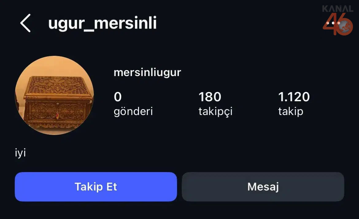 Ugur Mersinli Instagram Hesabi