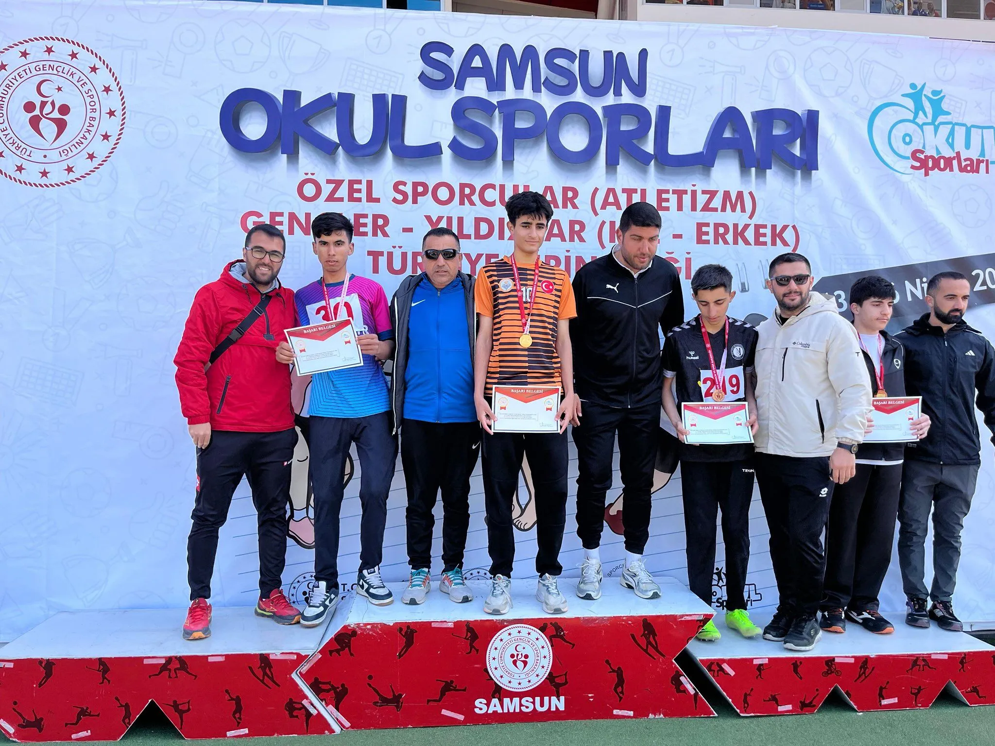 Kahramanmaraşlı Ahmet Sefa Taşcı Atletizmde Türkiye İkincisi2