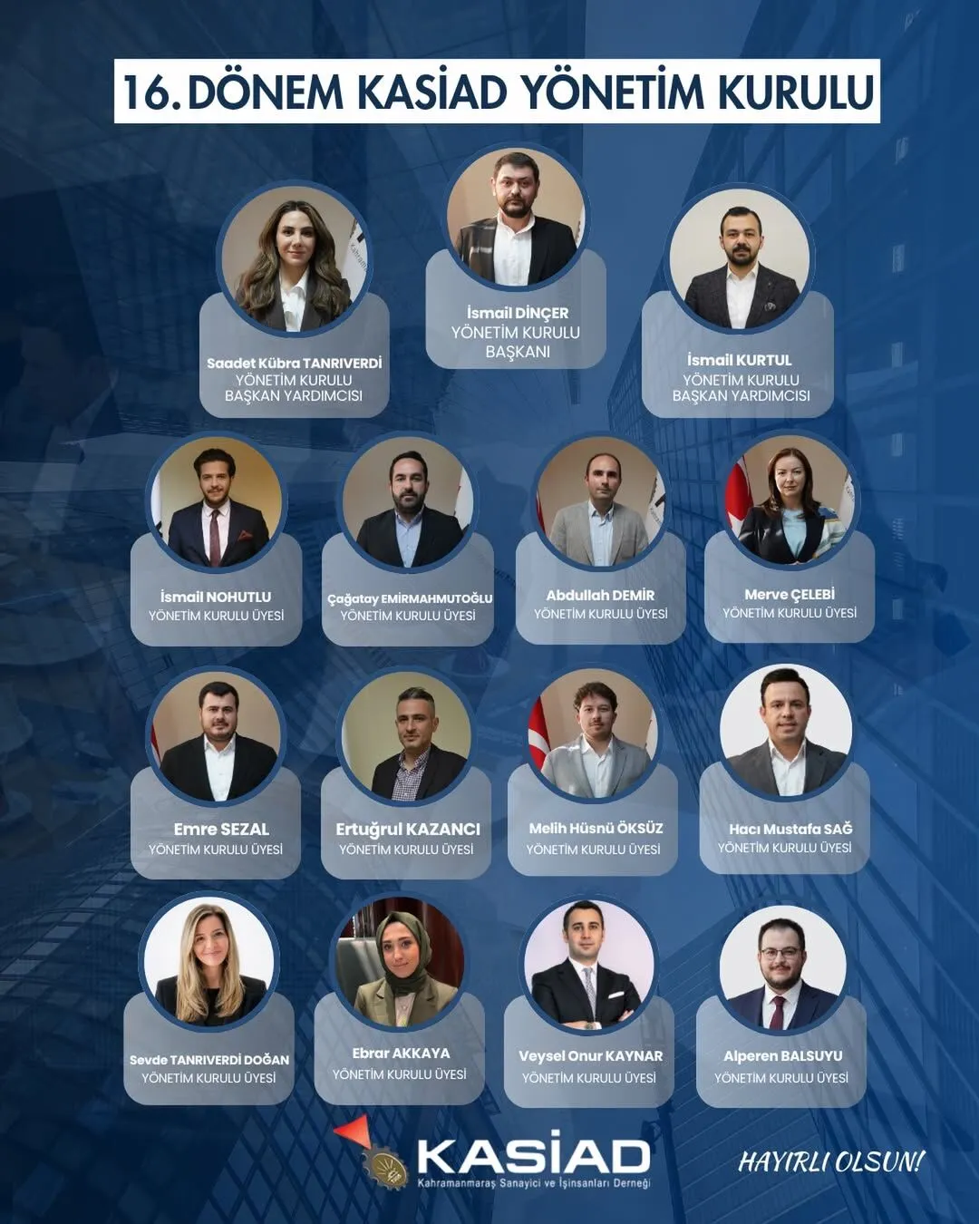 Kasiad 16 Donem Yonetimi Kahramanmarasta Goreve Basladi 1