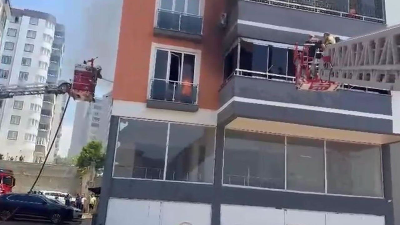 Kahramanmaras Apartman Yangin