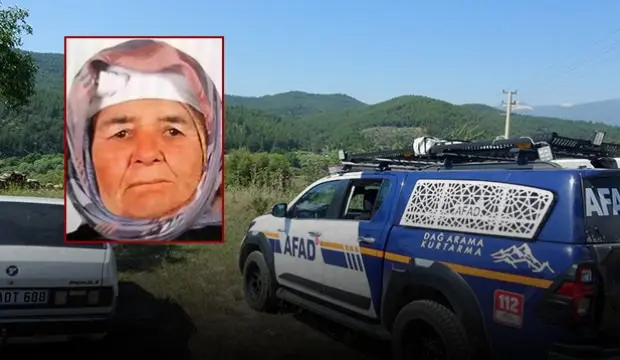 Muğla'da 3 gündür aranan yaşlı kadının cansız bedeni bulundu