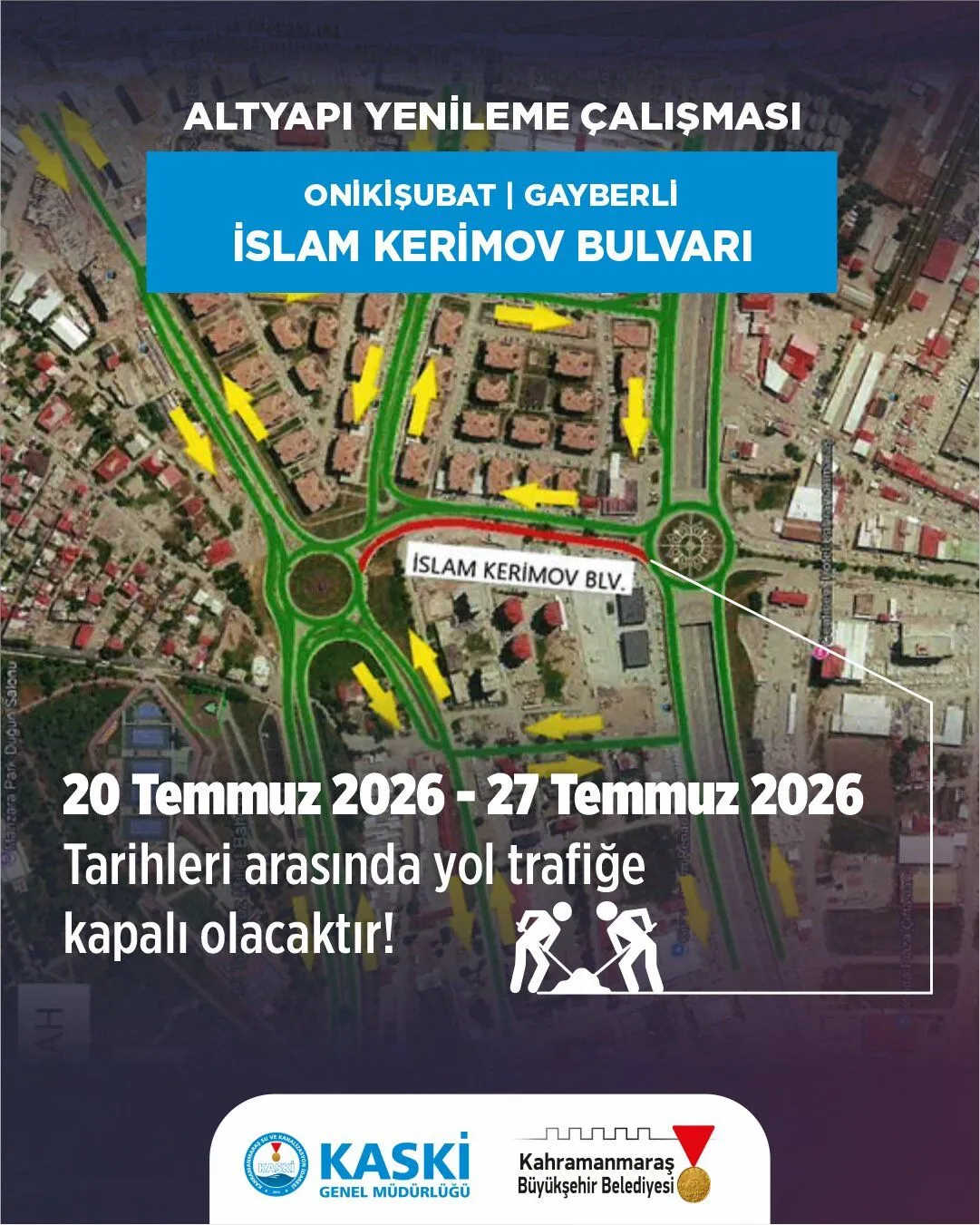 7 Gün Yol Kapalı