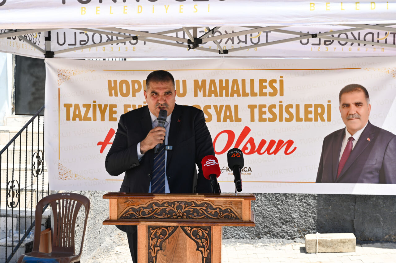 Turkoglunda Hopurlu Mahallesi Taziye Evi Ve Sosyal Tesisi Hizmete Acildi (3)
