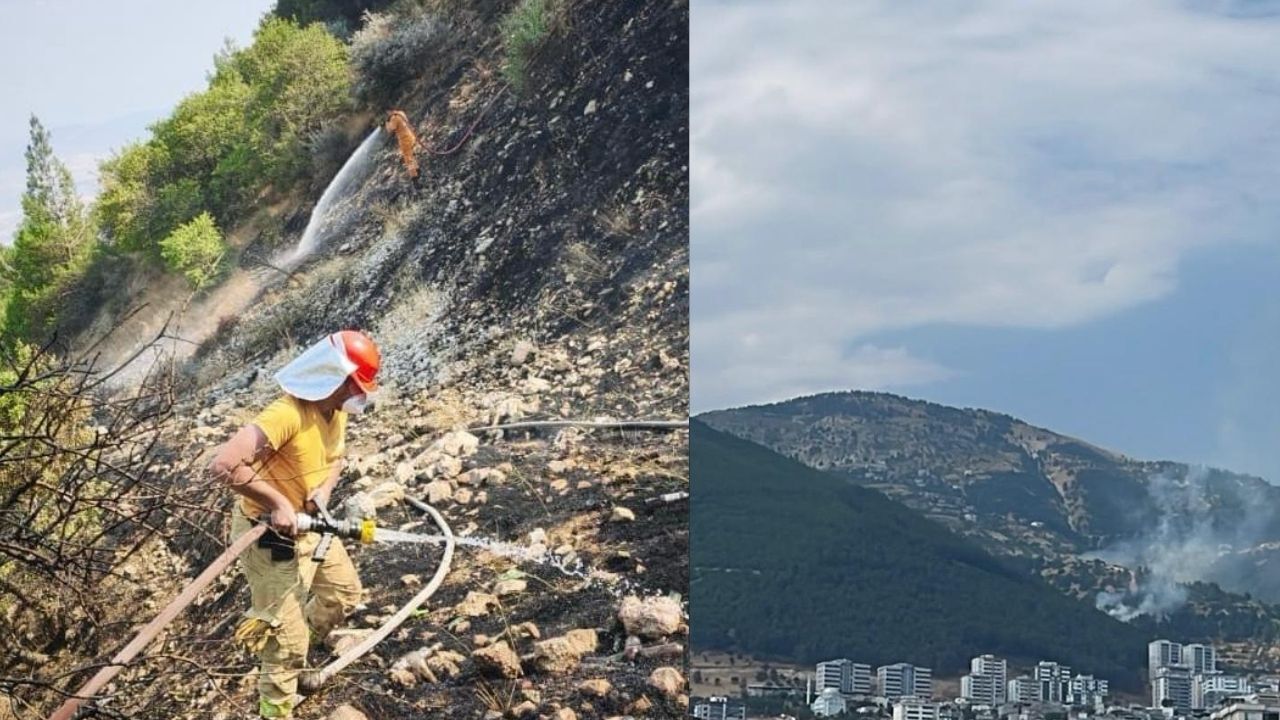 Kahramanmaraş Ahırdağı’nda Orman Yangını Kontrol Altında